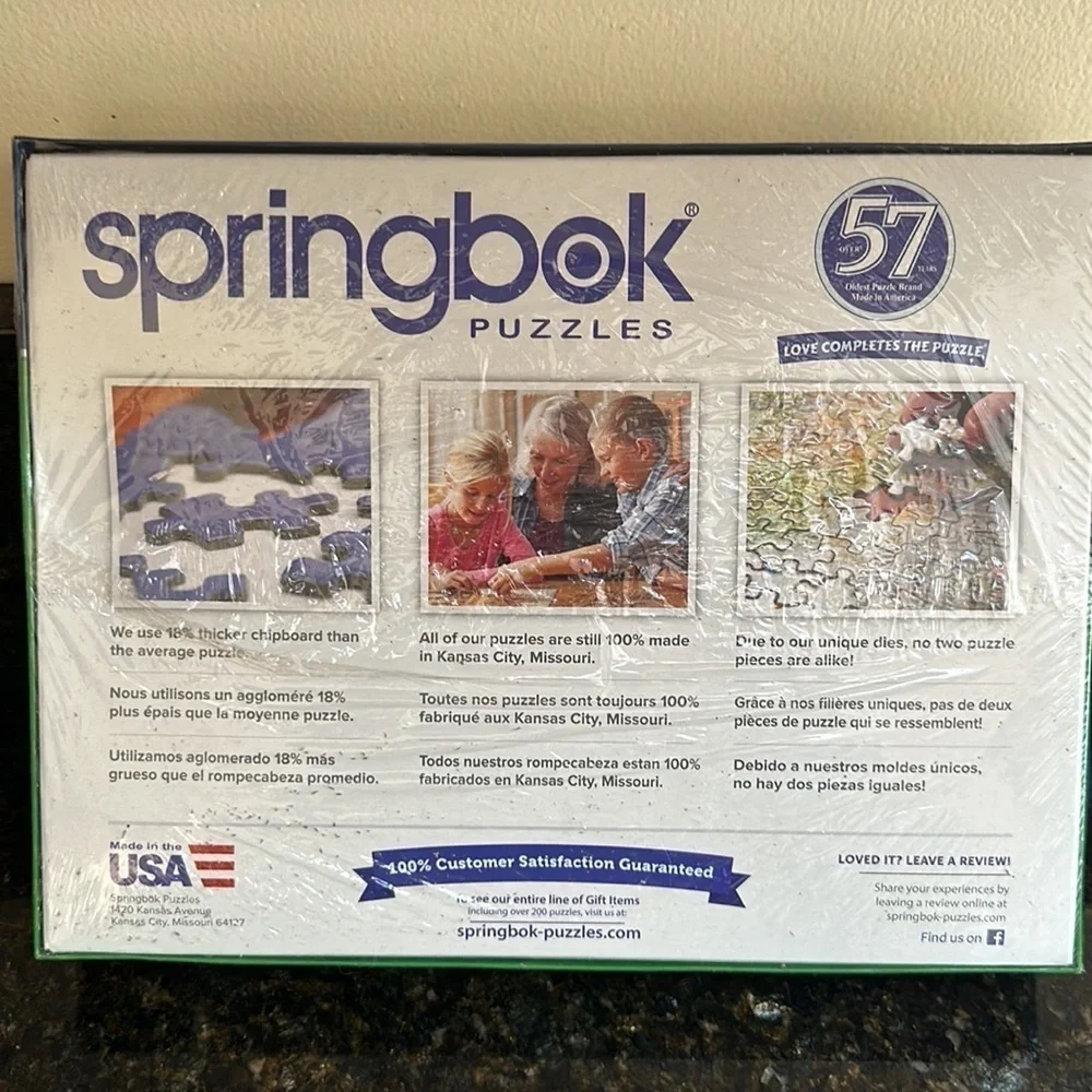 ❤️🆕 GNOME VILLAGE SPRINGBOOK PUZZEL 500 pieces